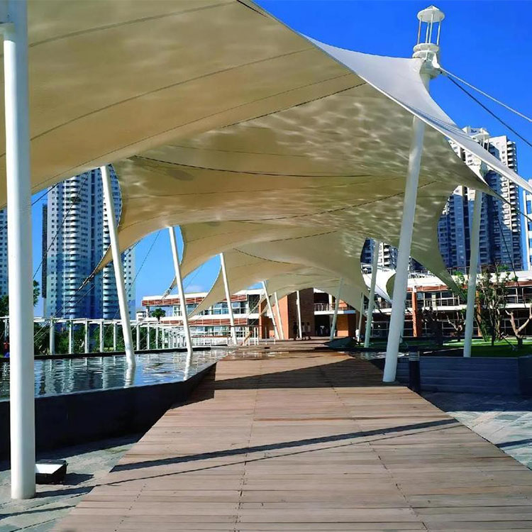 错那县膜结构景观棚