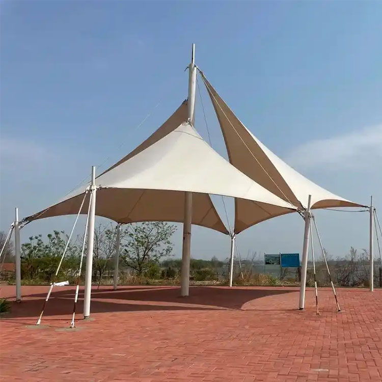 错那县膜结构景观棚