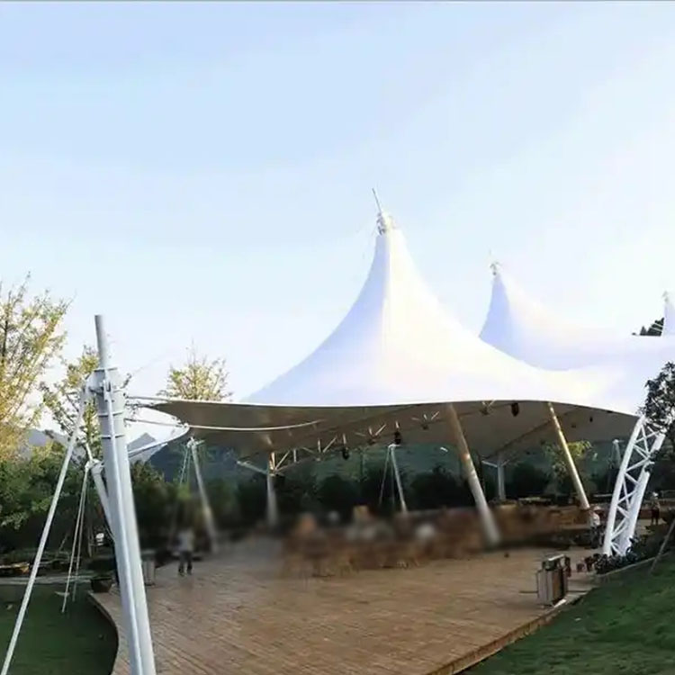 错那县膜结构景观棚