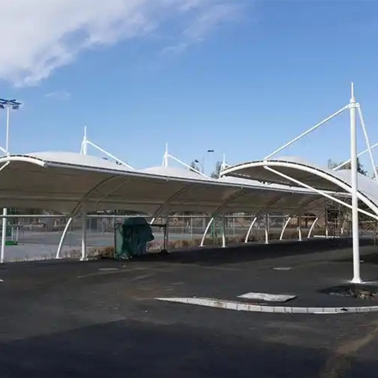 错那县膜结构电动车棚