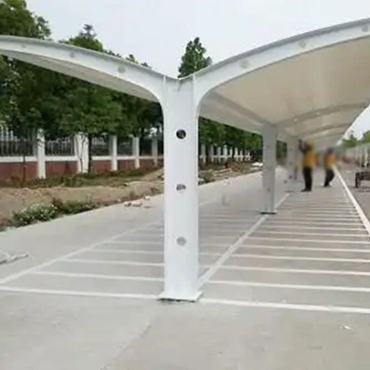 错那县膜结构电动车棚