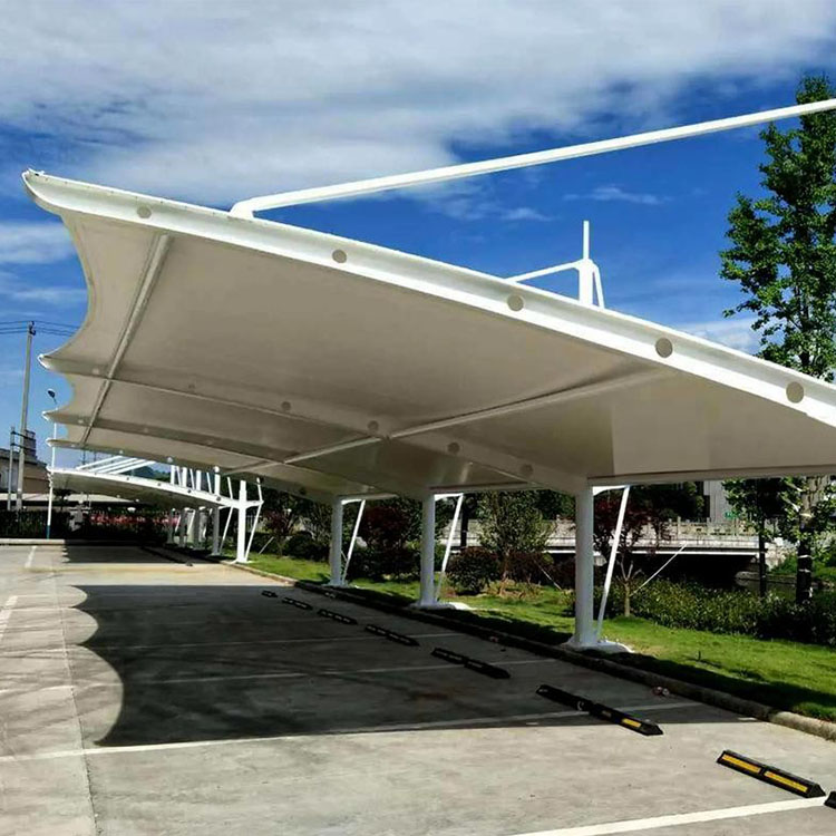 错那县膜结构汽车棚