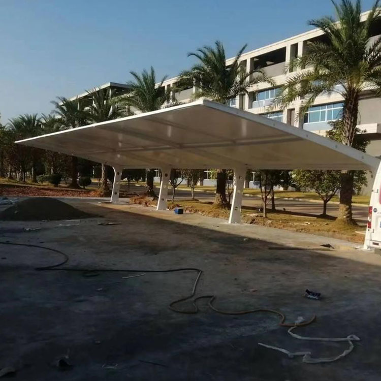 错那县膜结构汽车棚