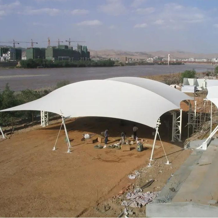 错那县膜结构汽车棚